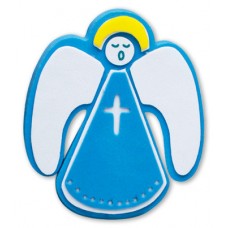 Tenna Tops Christian Angel with Halo Antenna Topper / Mirror Dangler